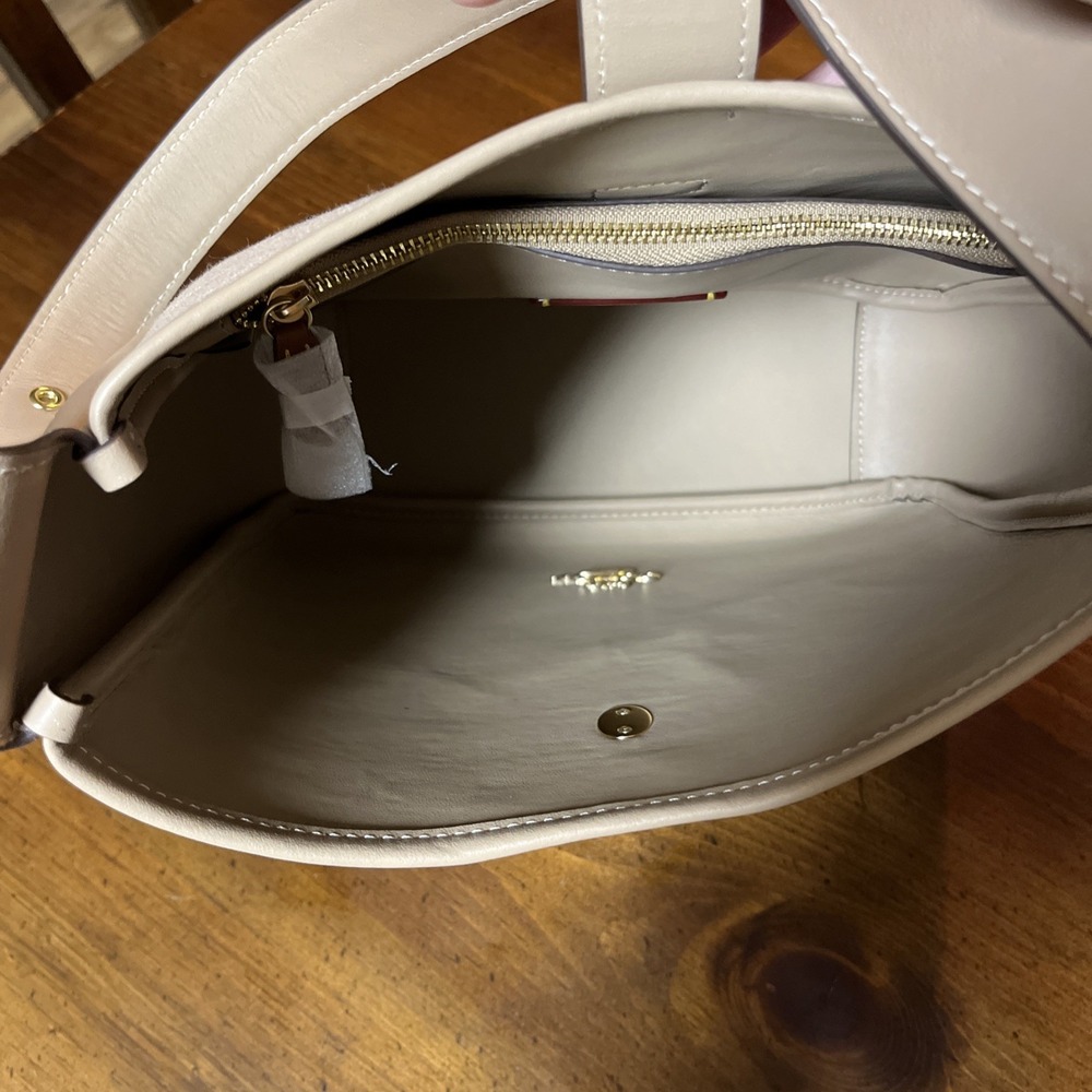 Coach Hadley Convertible Crossbody Bag With Canvas CAK50‎ Gold NWT Classic Logo - Picture 7 of 11